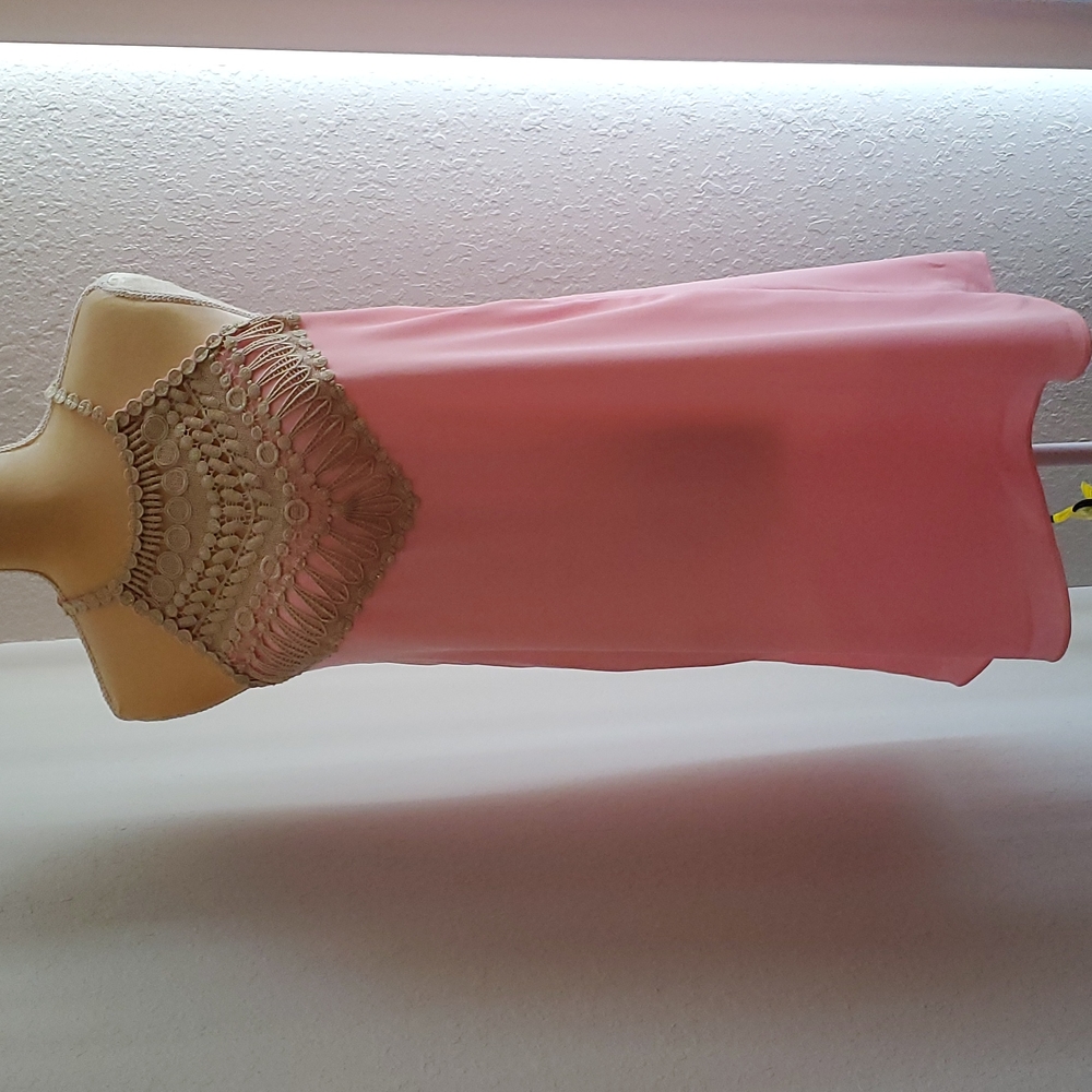 Lilly Pulitzer Pink and Gold Shift Dress